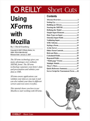 cover image of Using XForms with Mozilla